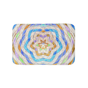 Tapis De Bain Motif mosaïque Abstrait