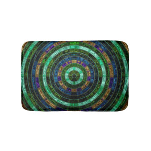 Tapis De Bain Motif mosaïque Abstrait #6