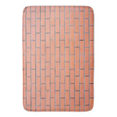 Tapis De Bain Motif mur en brique (devant Vertical)
