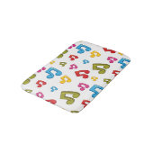 Tapis De Bain Motif musical (Angle)