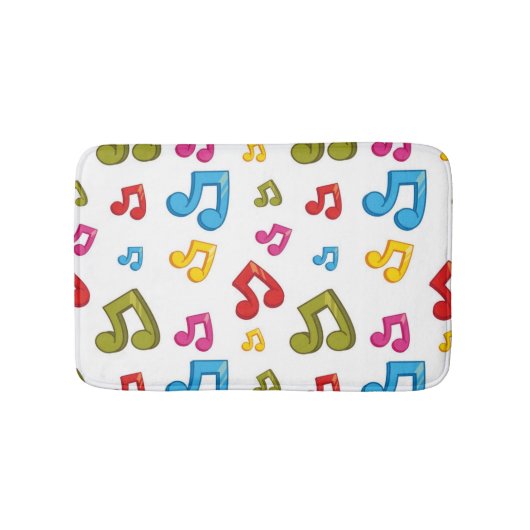 Tapis De Bain Motif musical (Devant)