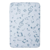 Tapis De Bain Motif musical (devant Vertical)