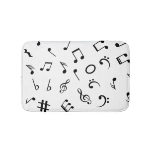 Tapis De Bain Motif musical