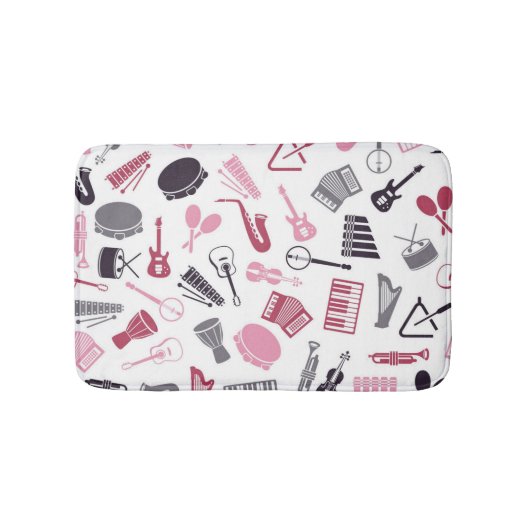 Tapis De Bain Motif musical (Devant)