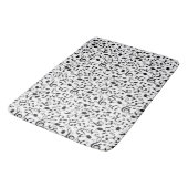 Tapis De Bain Motif musical (Angle)