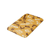Tapis De Bain Motif musical (Angle)