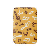 Tapis De Bain Motif musical (Devant (Vertical))