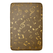 Tapis De Bain Motif musical (devant Vertical)