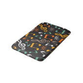 Tapis De Bain Motif musical (Angle)