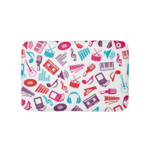 Tapis De Bain Motif musical