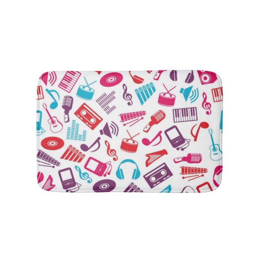 Tapis De Bain Motif musical (Devant)