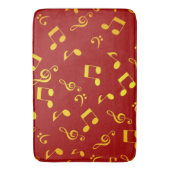 Tapis De Bain Motif musical (devant Vertical)