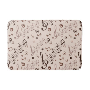 Tapis De Bain Motif musical