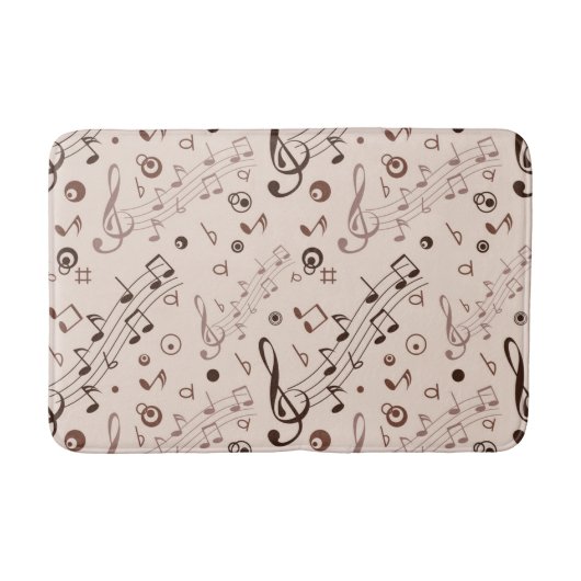 Tapis De Bain Motif musical (Devant)