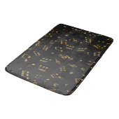 Tapis De Bain Motif musical (Angle)