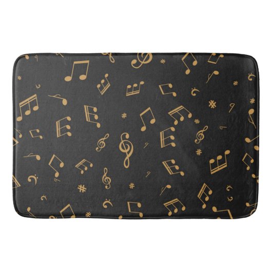 Tapis De Bain Motif musical (Devant)