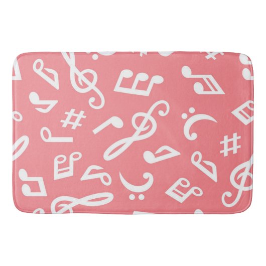 Tapis De Bain Motif musical (Devant)