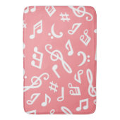 Tapis De Bain Motif musical (devant Vertical)