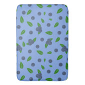 Tapis de Bain motif Myrtilles (devant Vertical)