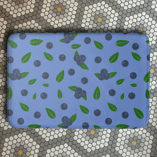 Tapis de Bain motif Myrtilles