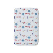 Tapis De Bain Motif nautique (Devant (Vertical))