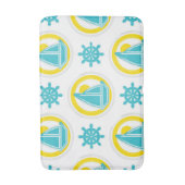 Tapis De Bain Motif nautique (Devant (Vertical))
