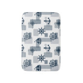 Tapis De Bain Motif nautique (Devant (Vertical))