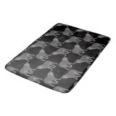Tapis De Bain Motif noir animal léopard simple (Angle)