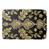 Tapis De Bain Motif noir et or (Devant)