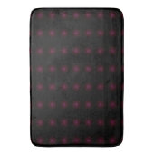 Tapis De Bain Motif noir et rose (devant Vertical)