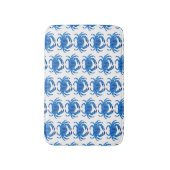 Tapis De Bain Motif Océan de crabe bleu (Devant (Vertical))