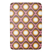 Tapis De Bain Motif ondulé circulaire les années 70 rétro (devant Vertical)