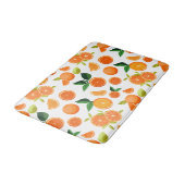 Tapis De Bain Motif orange (Angle)