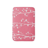 Tapis De Bain Motif oriental de fleur de prune (Devant (Vertical))