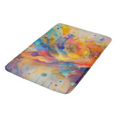 Tapis De Bain Motif Paint Splatter 2 (Angle)