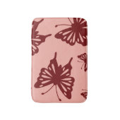 Tapis De Bain motif papillon (Devant (Vertical))