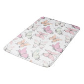 Tapis De Bain Motif papillon (Angle)