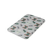 Tapis De Bain Motif papillon coloré (Angle)
