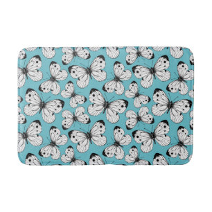 Tapis De Bain Motif papillon de choux