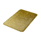 Tapis De Bain Motif Parties scintillant or (Angle)