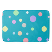 Tapis De Bain Motif Pastel à Points (Devant)