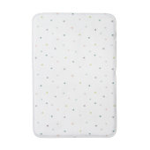 Tapis De Bain Motif Pastel Triangle (Devant (Vertical))