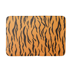 Tapis De Bain Motif Peau de tigre Rayures 