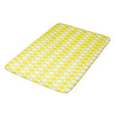 Tapis De Bain Motif personnalisé point carré (Angle)