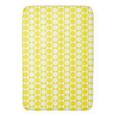 Tapis De Bain Motif personnalisé point carré (devant Vertical)