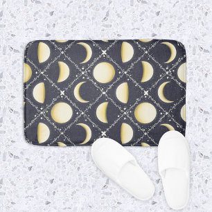 Tapis De Bain Motif Phases de lune céleste