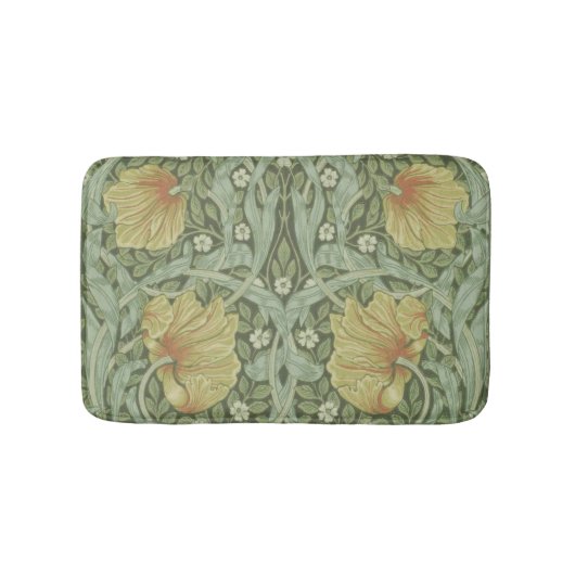 Tapis De Bain Motif Pimpernel (par William Morris) (Devant)