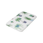 Tapis De Bain motif plante (Angle)