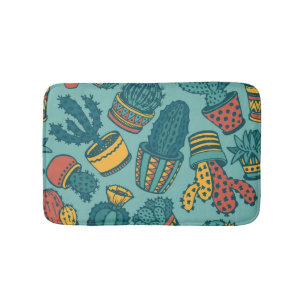 Tapis De Bain motif plante