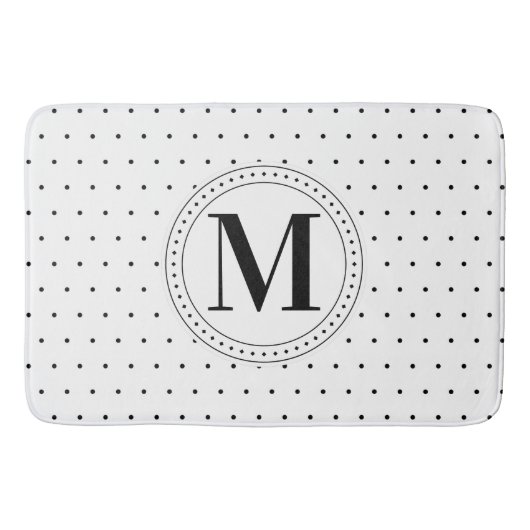 Tapis De Bain Motif point (Devant)